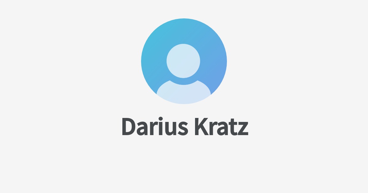 Darius Kratz's Wantedly Profile