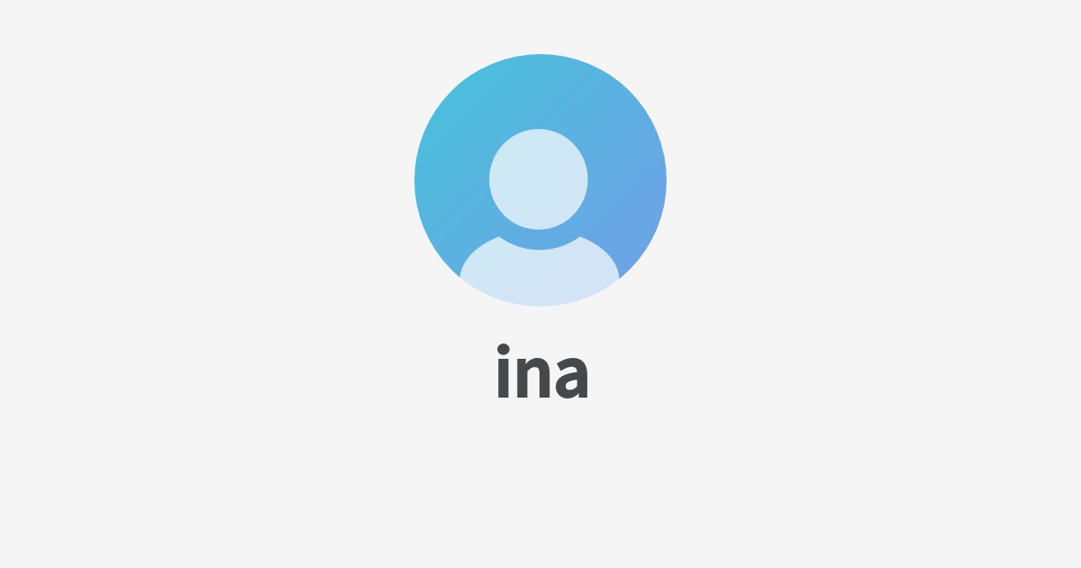 ina's Wantedly Profile