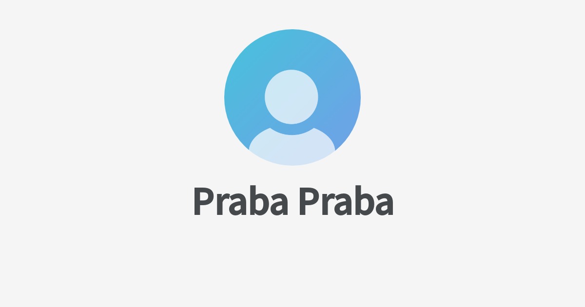 Praba Praba's Wantedly Profile
