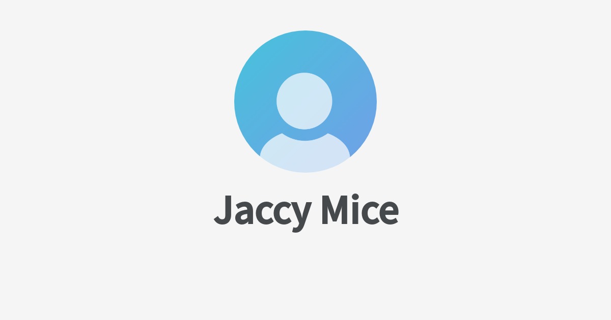 Jaccy Mice's Wantedly Profile