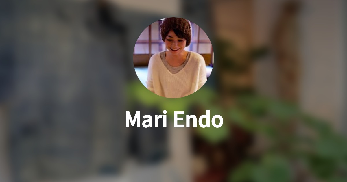 Mari Endo Wantedly Profile