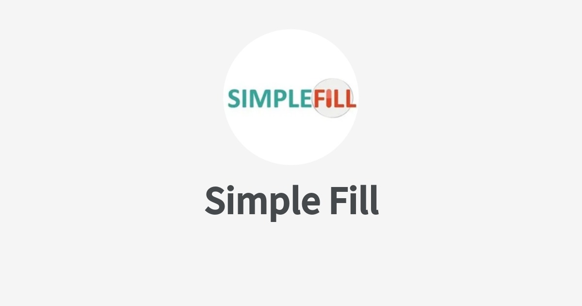 Simple Fill's Wantedly Profile