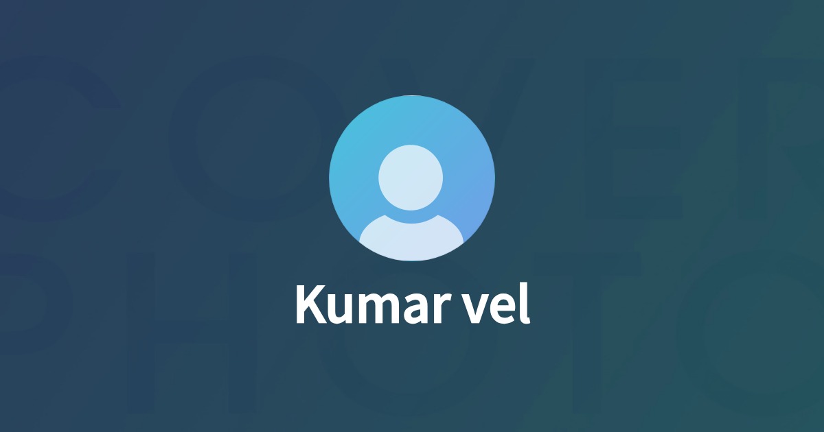 Kumar vel's Wantedly Profile